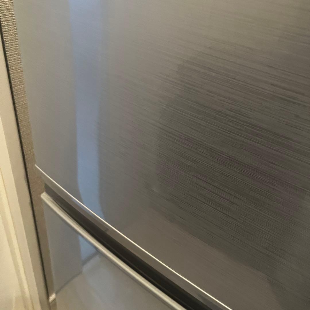 SHARP シルバー 2ドア冷蔵庫 167L
