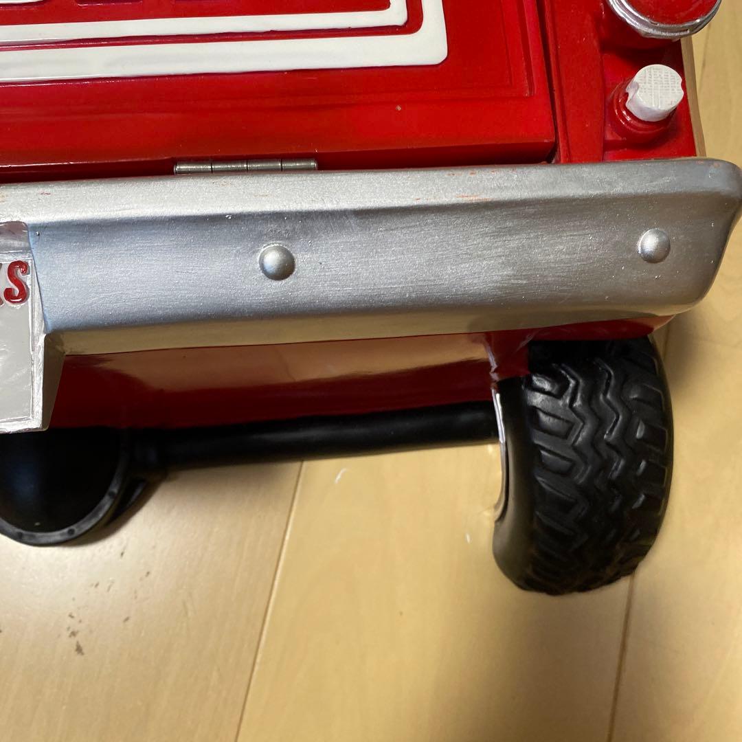 CHEVROLET カーシェルフ　ガラス棚付き　レトロ　インテリア　おしゃれ