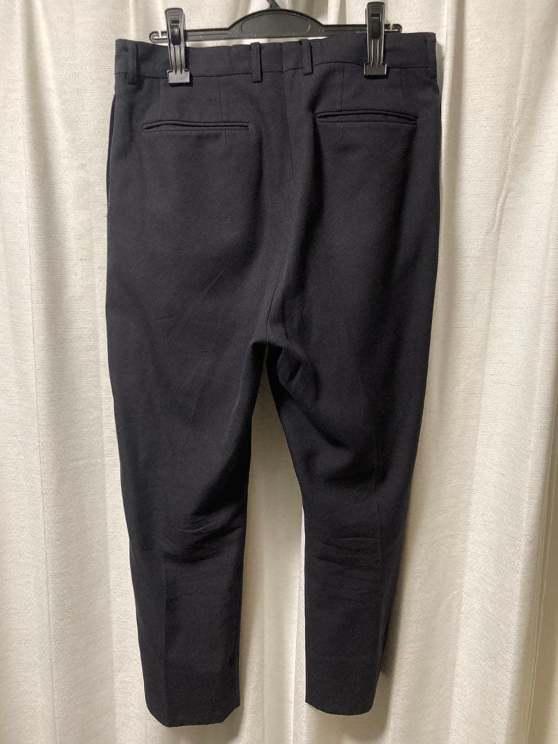 neat 美品　Wool Cotton 2Tuck Tapered 48