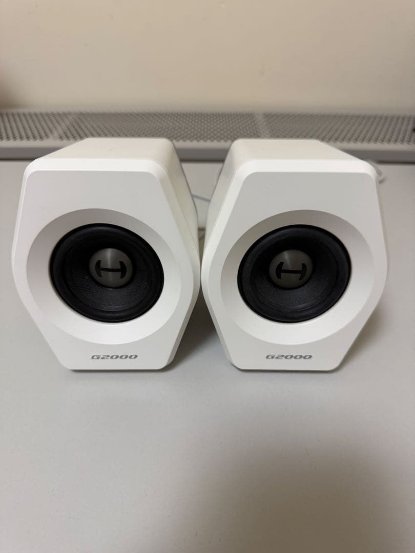 Edifier G2000 ゲーミングスピーカー ホワイト