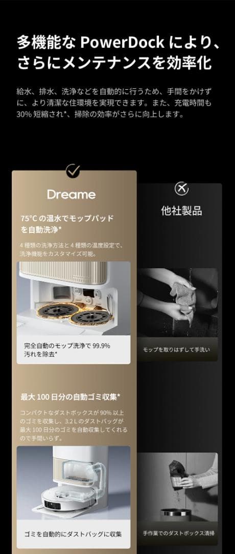 DREAME L40s Pro Ultraロボット掃除機＋8200円おまけ