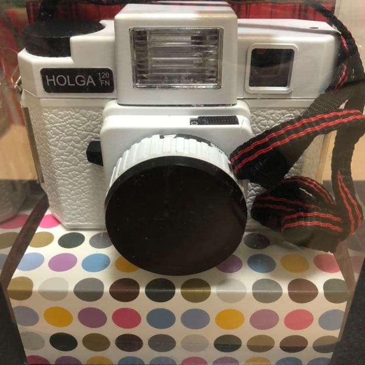 ホルガフィルムカメラ　Holga120-FNパンダホワイト