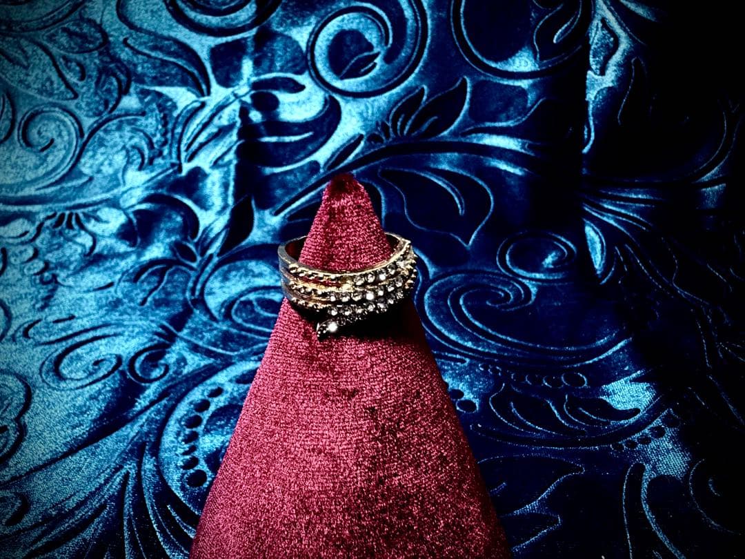 【遷移圏遺物】異界霊能師「パンパネイラ」様封入の指輪 ⁂呪宝⁂ くー