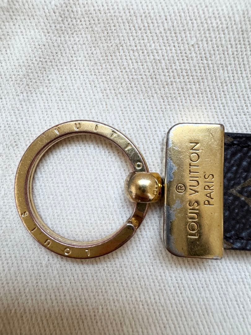 【LOUIS VUITTON 】ルイヴィトン ポルトクレドラゴンヌ　 キーリング