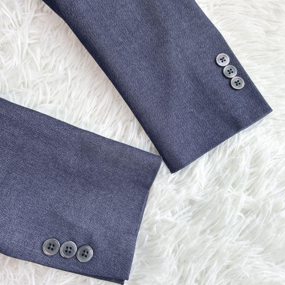 極美品✨ビームスハート　3点セット　スリーピース　デニム風セットアップスーツ