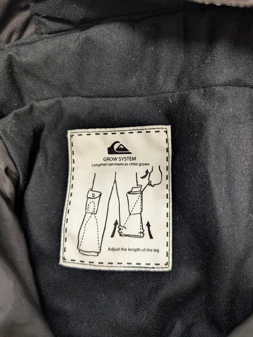 子ども用スキーウェア上下セット_クイックシルバー_105-125cm