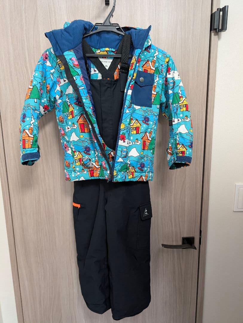 子ども用スキーウェア上下セット_クイックシルバー_105-125cm
