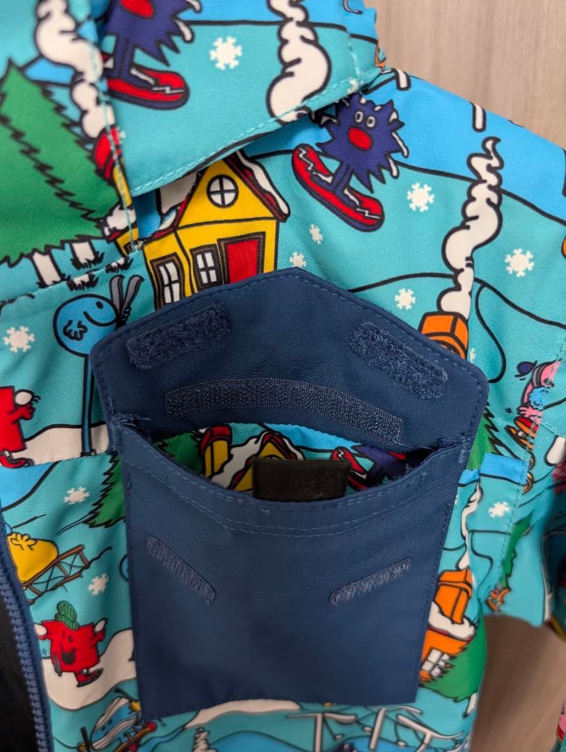 子ども用スキーウェア上下セット_クイックシルバー_105-125cm