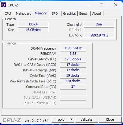 Lexar DDR4-3200AA-SA2 8GBX2枚 16GB
