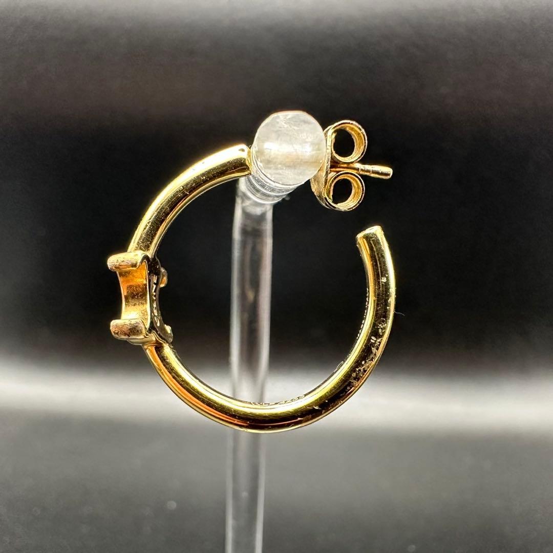 極美品✨　セリーヌ　ピアス　アシメントリック　ゴールド　1335