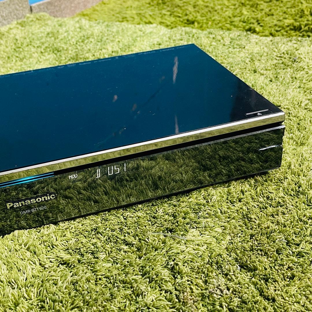 パナソニックブルーレイデスクレコーダーDMR-BZT920電源確認済みジャンク品