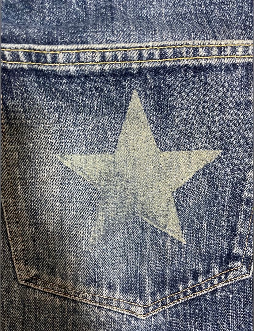 か*の様 シュガーケーン 901 星 デニム
