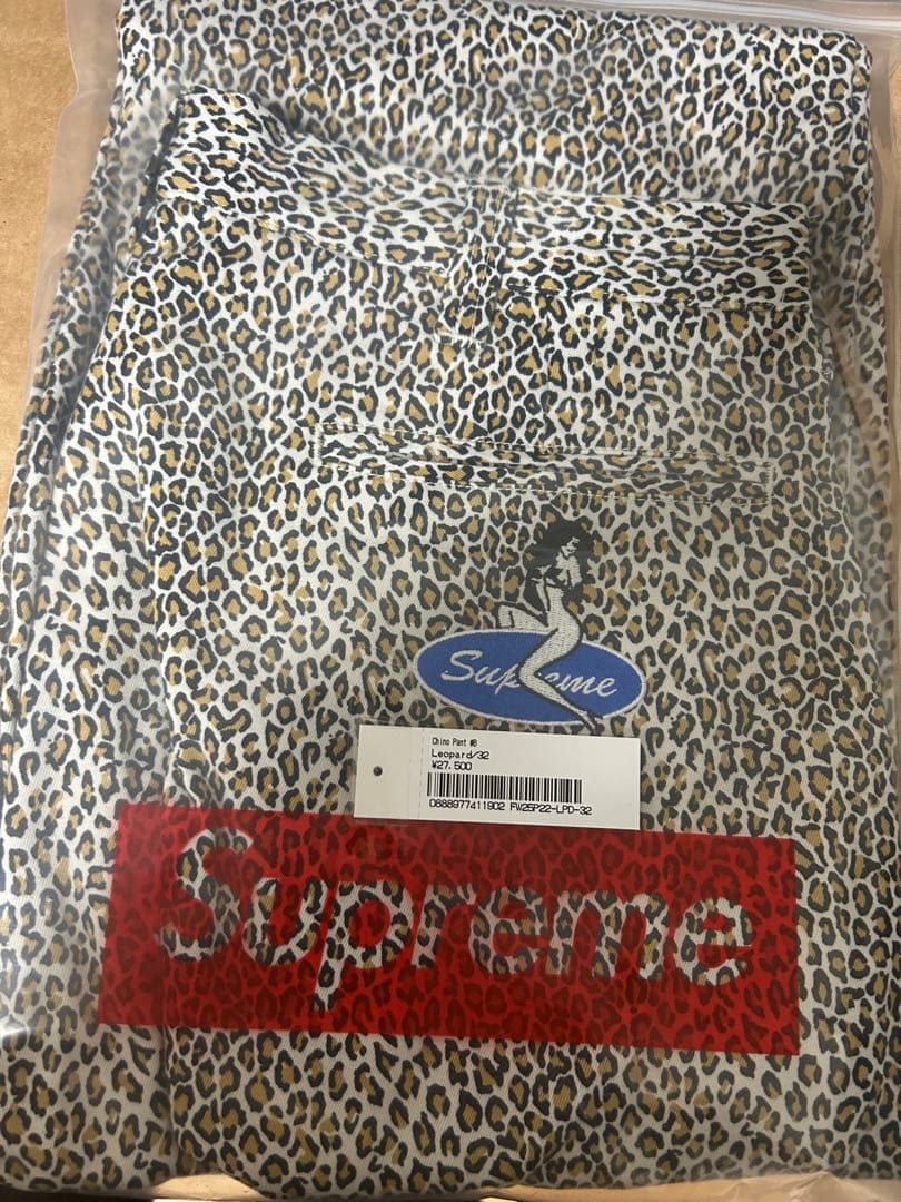 Supreme シュプリーム レオパード チノパン サイズ32