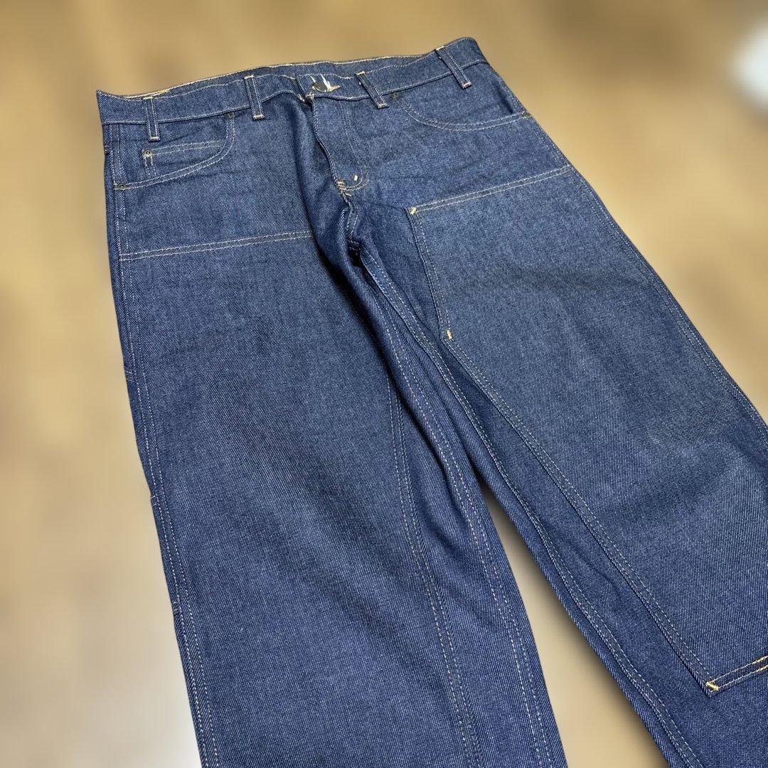 PRISON BLUES ダブルニー　デニムパンツ　w36 超美品
