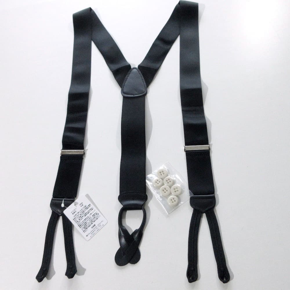 ブルックスブラザーズ 新品 ボタン式サスペンダー 定価 ¥13200