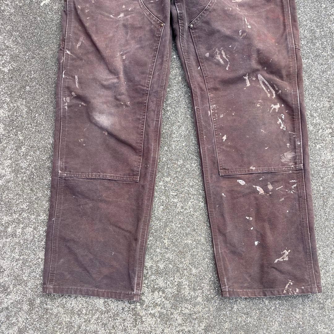 Carhartt B136 DKB ダブルニー ペインター 34×32 フェード