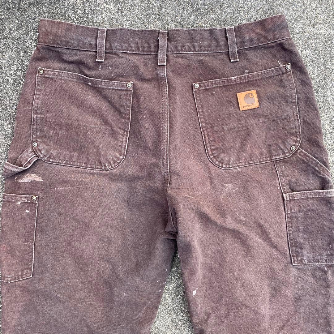 Carhartt B136 DKB ダブルニー ペインター 34×32 フェード