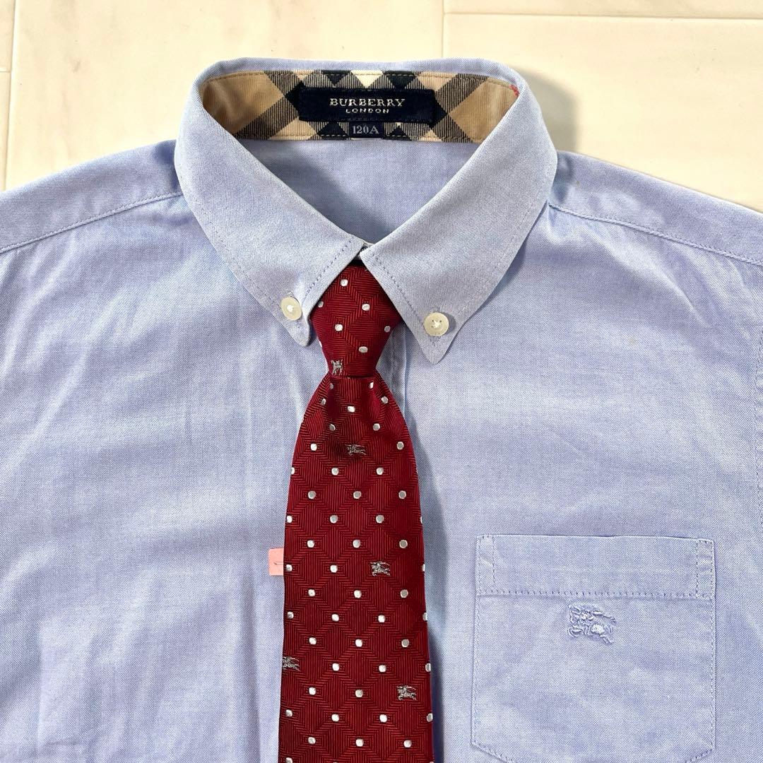 バーバリーロンドン フォーマルスーツ 120男の子スーツ 入学 卒園 豪華