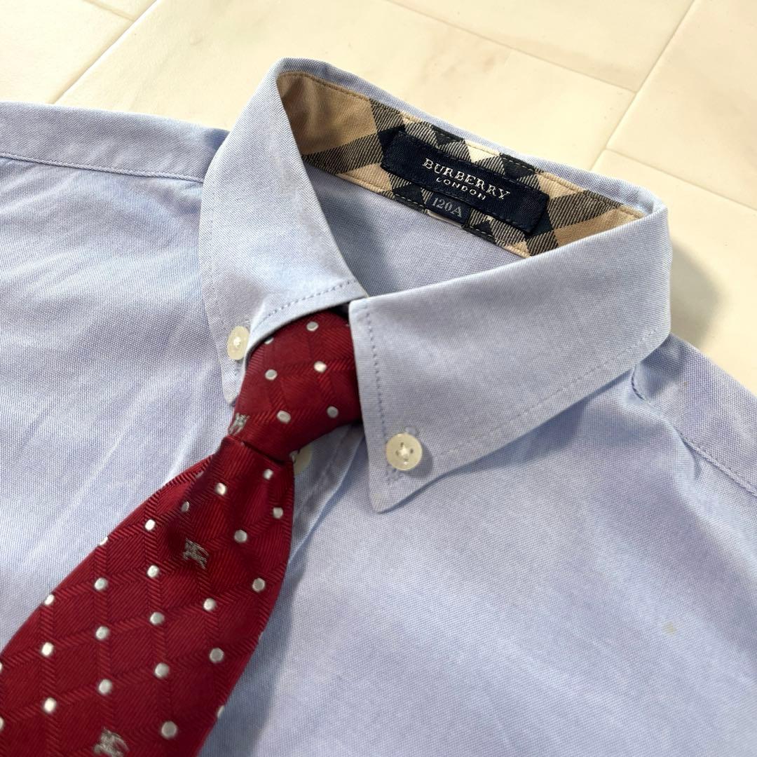 バーバリーロンドン フォーマルスーツ 120男の子スーツ 入学 卒園 豪華