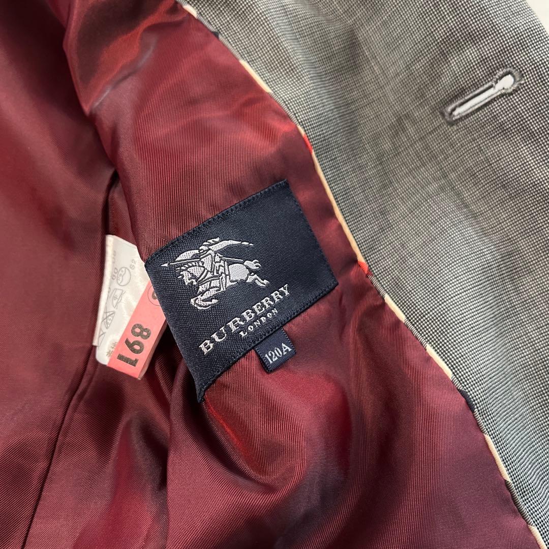 バーバリーロンドン フォーマルスーツ 120男の子スーツ 入学 卒園 豪華