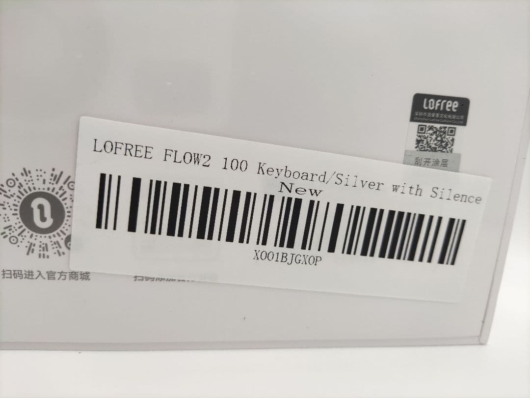 Lofree Flow2 100 シルバー静音