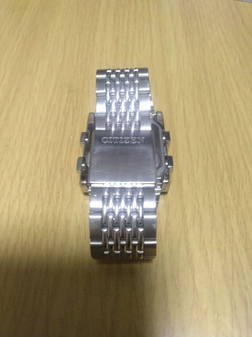 美品稼動　シチズン　アナデジテンプ independent　希少　1481010