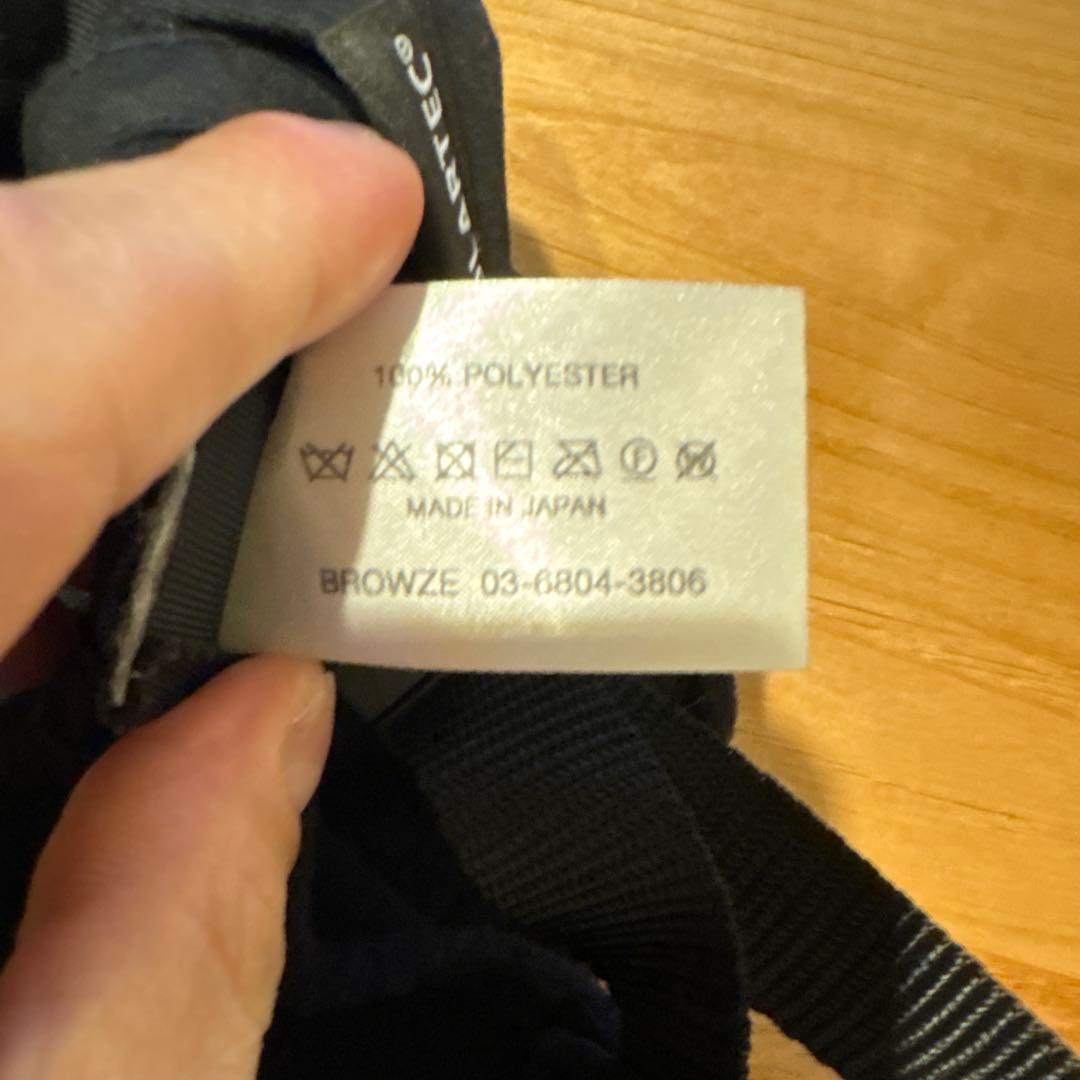 美品 '24 ENNOY polartec fleece cap BLK