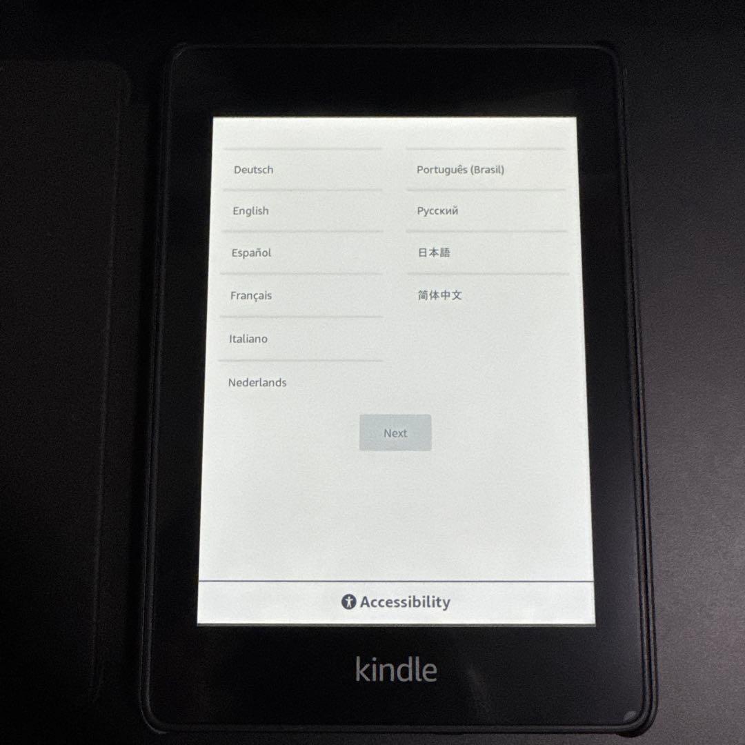 kindle paperwhite 第10世代 32GB 純正ケース付