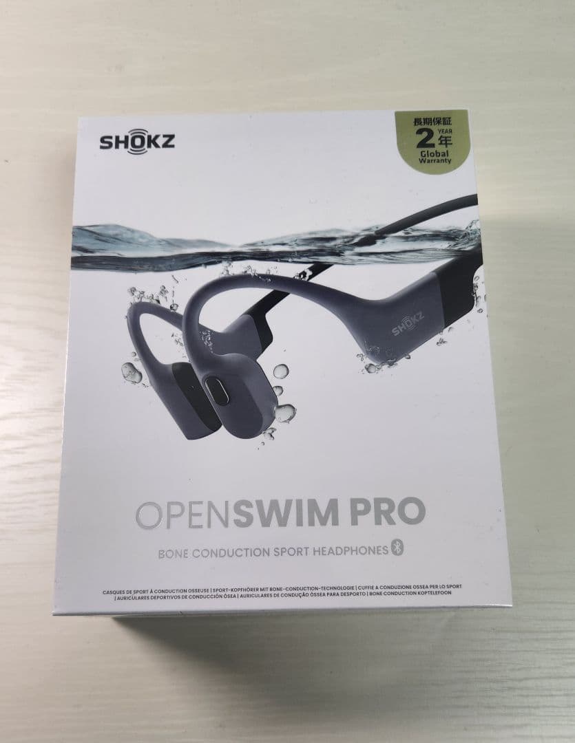 【新品・未使用・未開封】SHOKZ OPEN SWIM PRO 骨伝導イヤホン