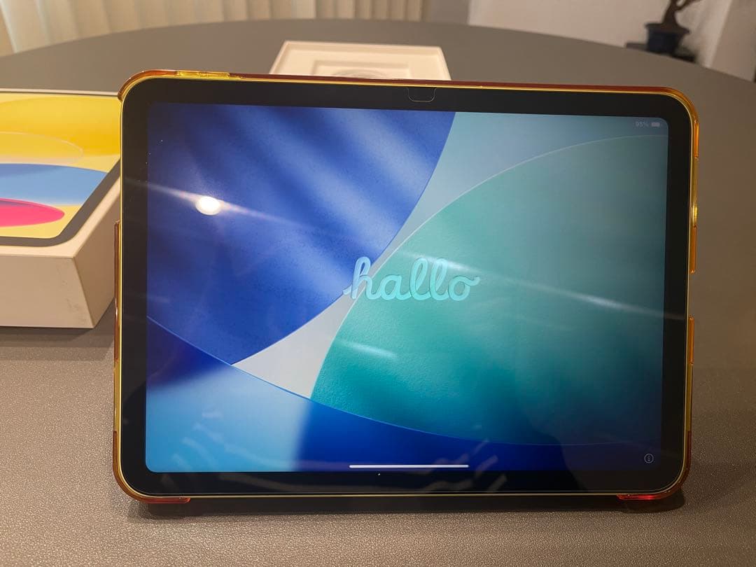 超美品 iPad A16 Wi-Fi 128GB イエローMZ WALLACE