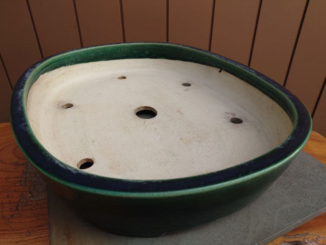 マ*。様 盆栽　鉢　真山造　幅48.7cm