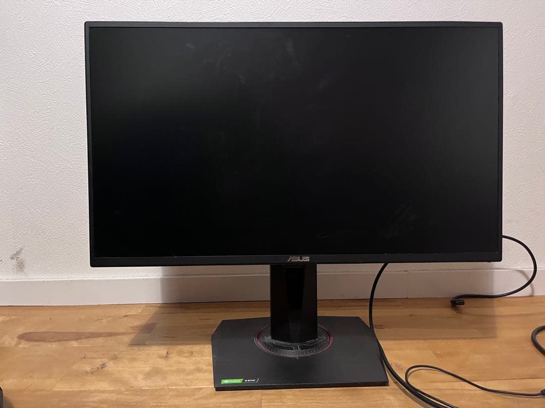 ASUS 165Hz ゲーミングモニター　ケーブルあり