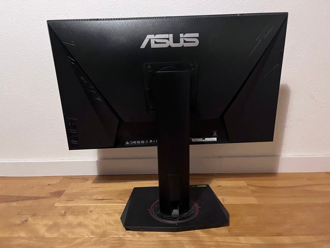 ASUS 165Hz ゲーミングモニター　ケーブルあり