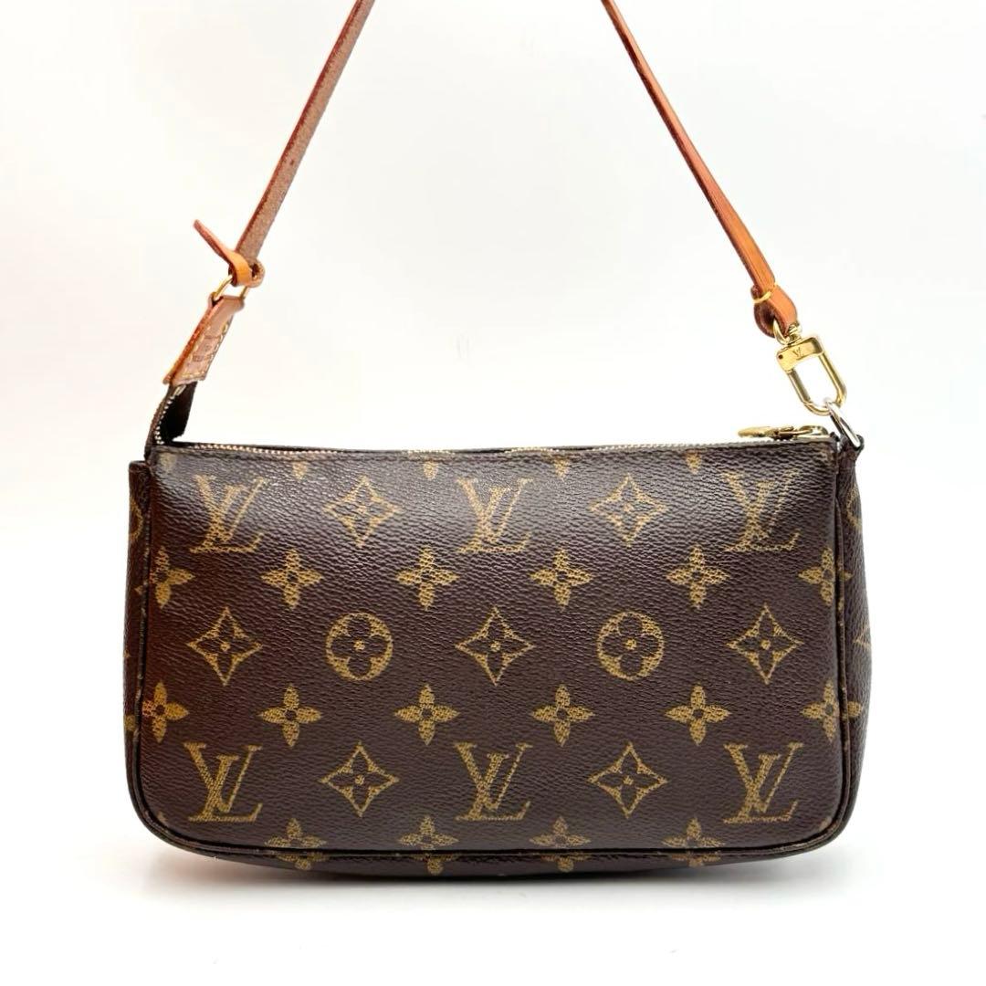 ルイヴィトン 　ポシェット アクセソワール アクセサリーポーチ　パーティバッグ