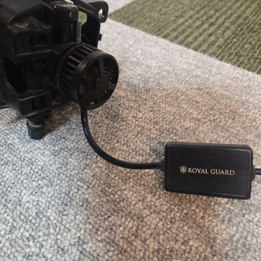 後期デリカD5　IPF製フォグクリアー101FL　ロイヤルガードバルブ付き