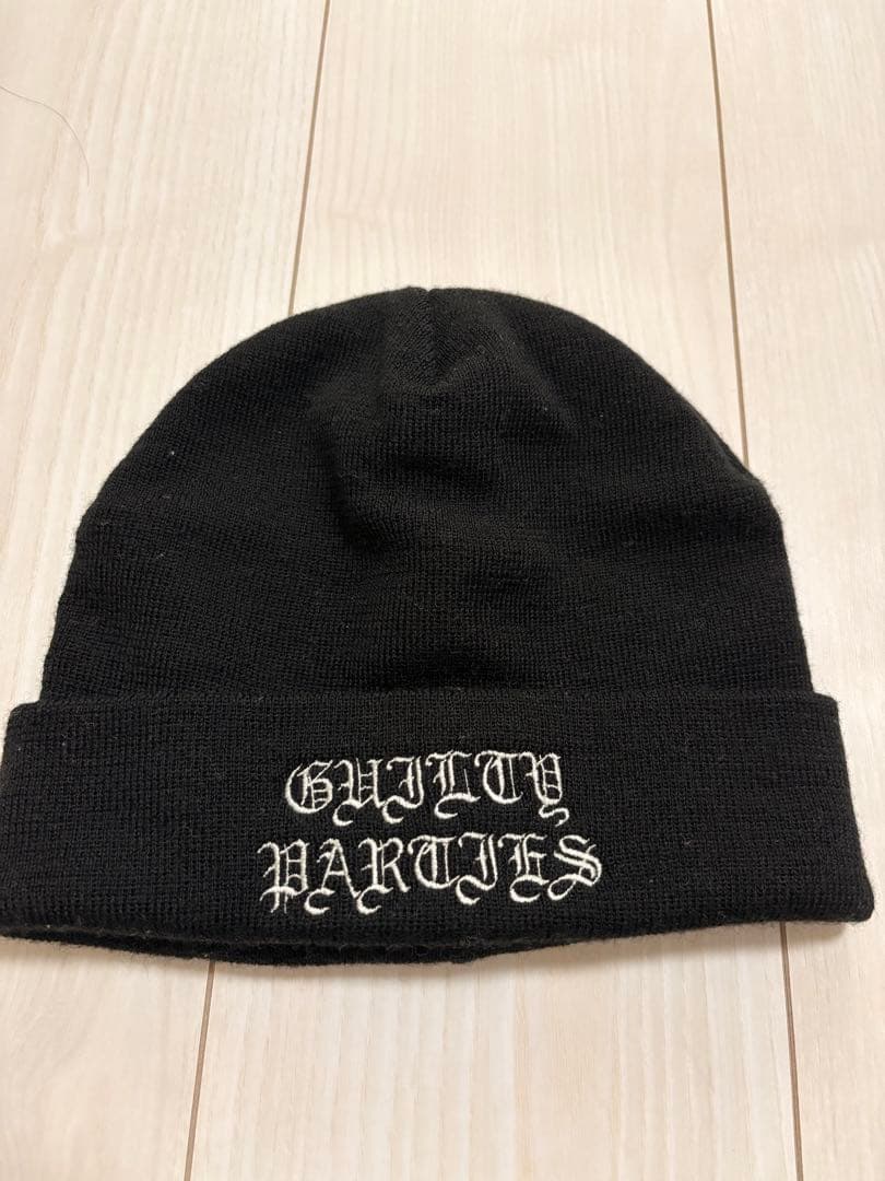 ワコマリア GUILTY PARTIES ブラックニット帽