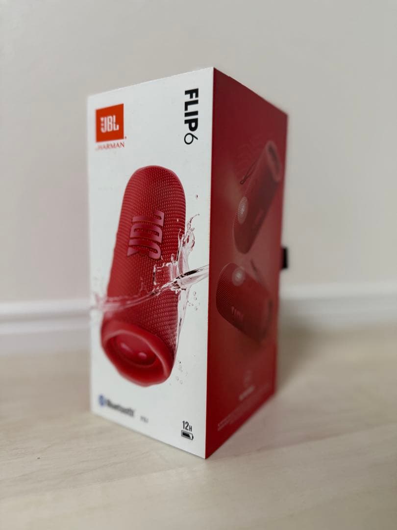 JBL FLIP6 レッド ワイヤレススピーカー　赤　未開封