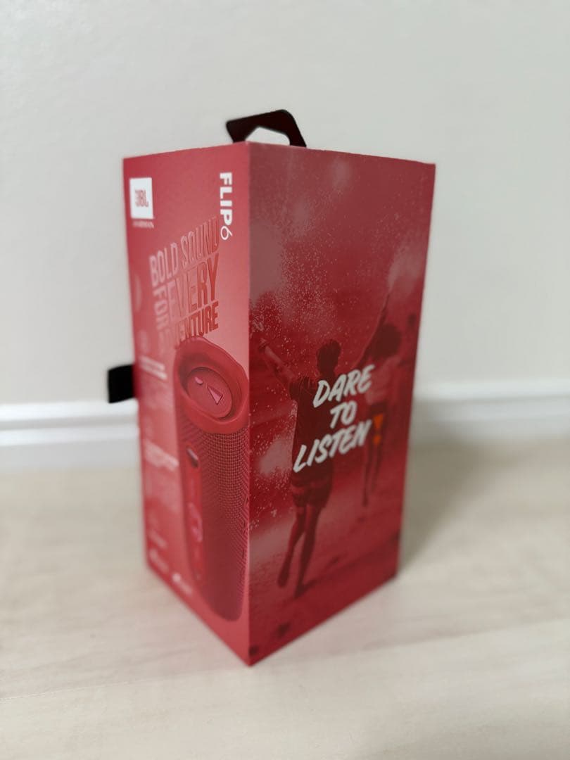 JBL FLIP6 レッド ワイヤレススピーカー　赤　未開封