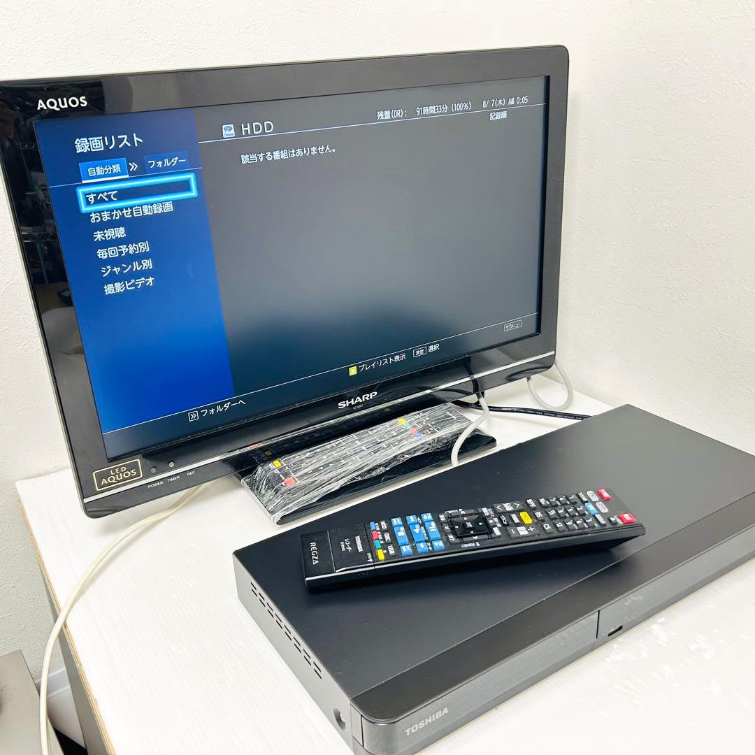 動作品 TOSHIBA REGZA DBR-T1010 ブルーレイレコーダー