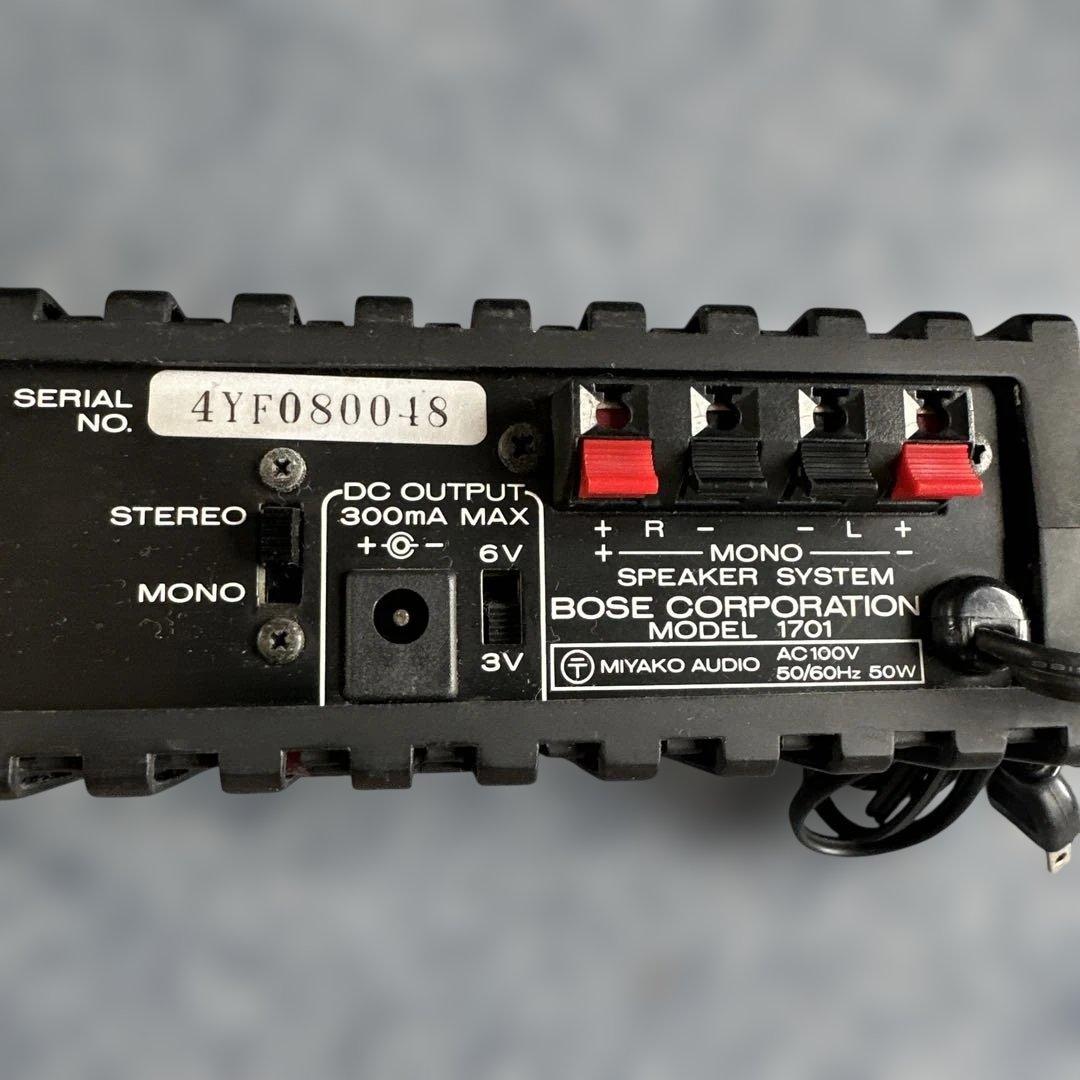 アンプ BOSE Model 1701 AMP