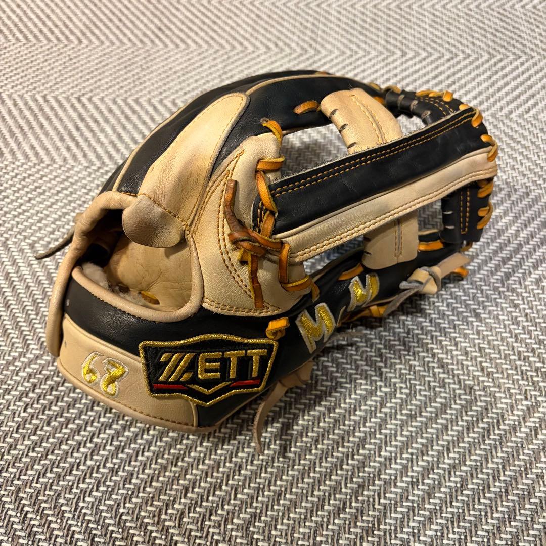 ZETT プロステイタス 硬式 内野手用　プロ実使用　プロ支給品　三森大貴