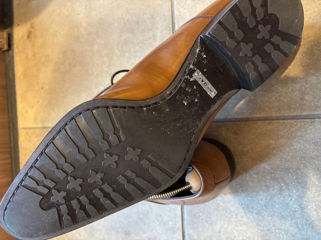 リーガル　革靴　ブラウン