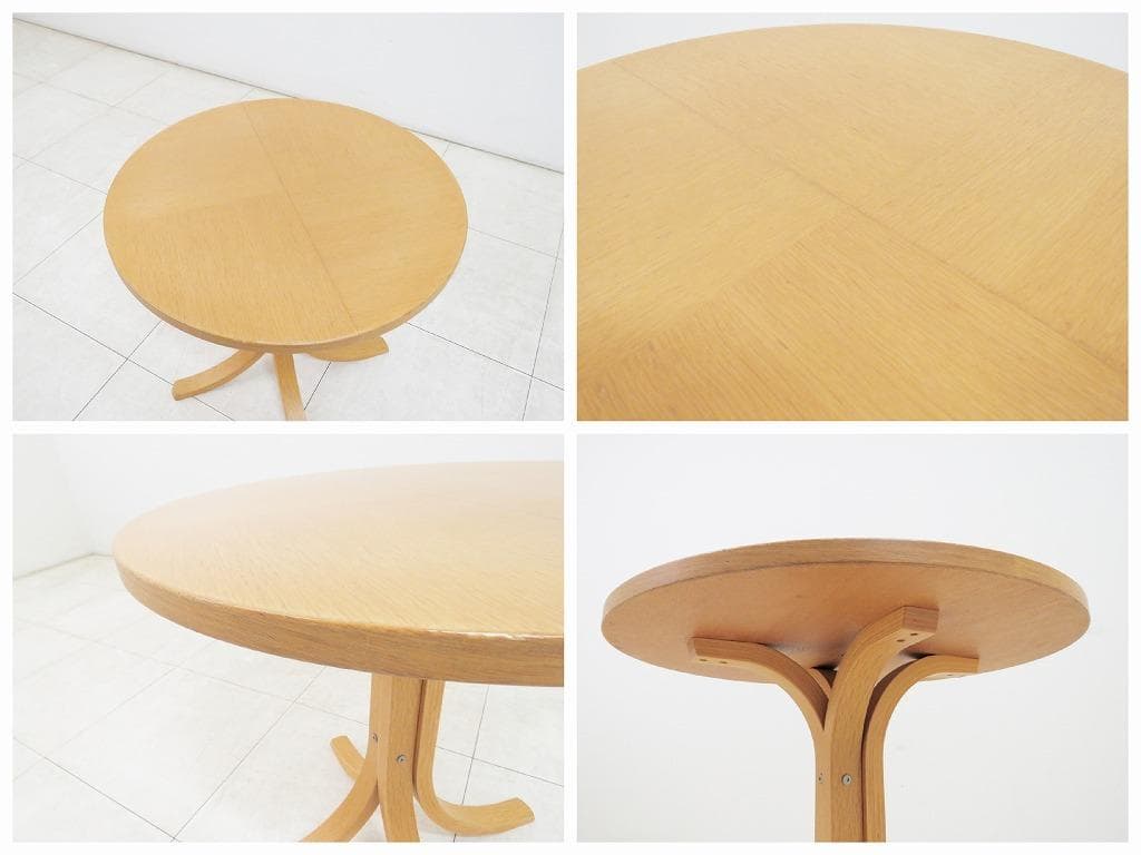 天童木工 サイドテーブル 71,500円 ラウンド 検秋田木工カンディハウス