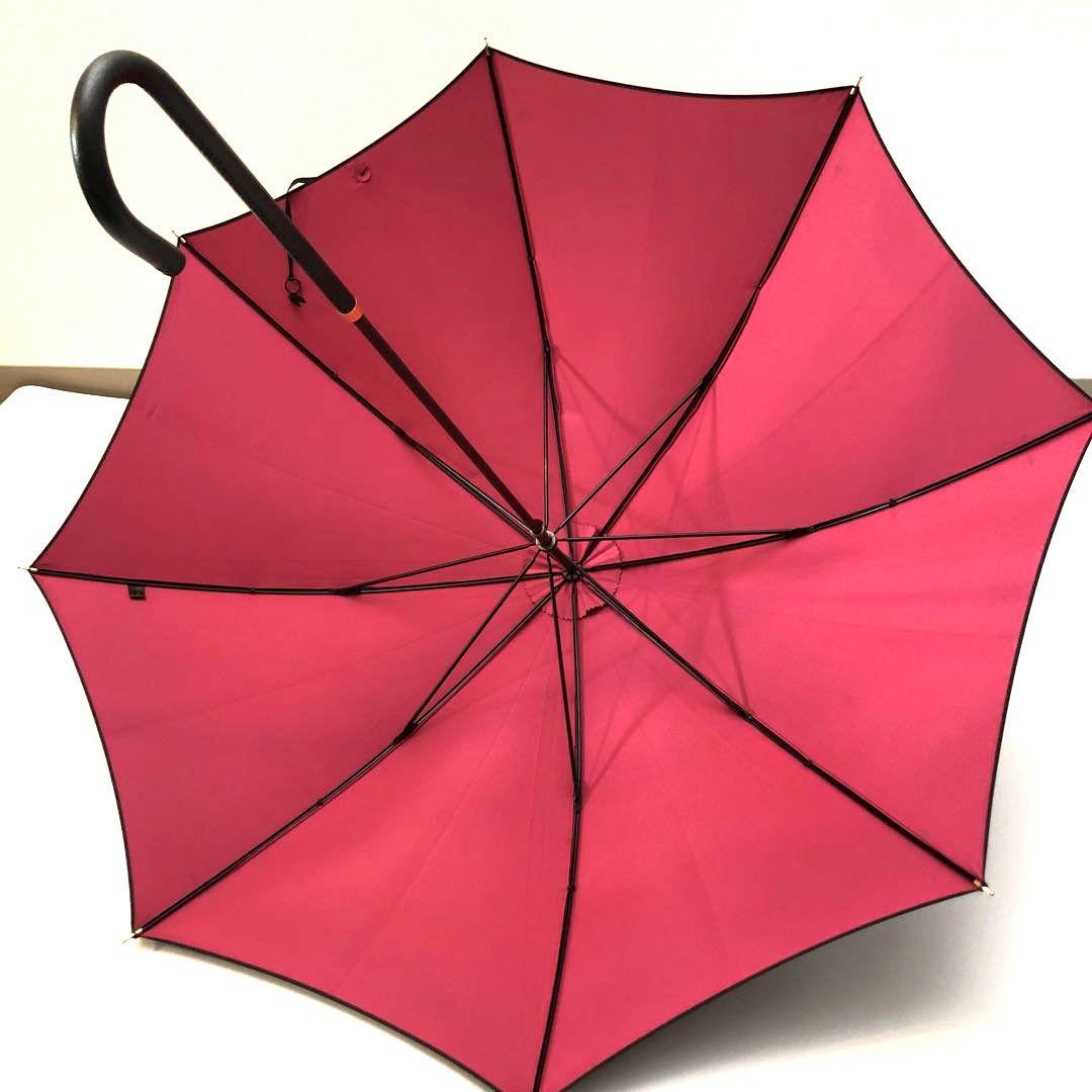 ★美品★フォックスアンブレラズ 長傘 ピンク ブラック系