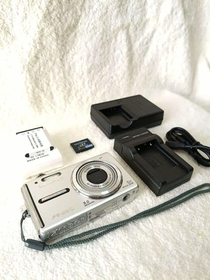 オリンパス OLYMPUS FE-330 デジカメ【動作確認、付属品新品購入済】