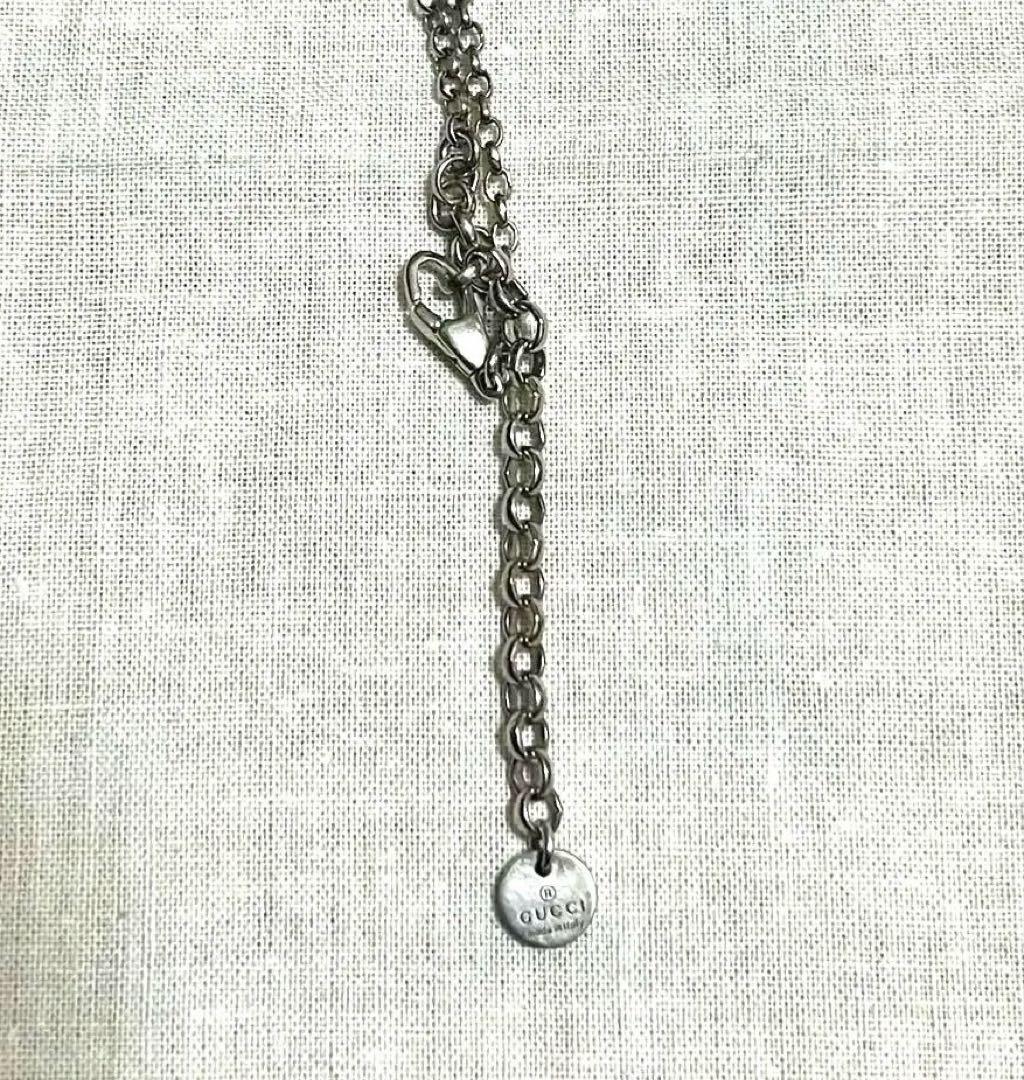 mi-　GUCCI silver925 インターロッキングネックレス