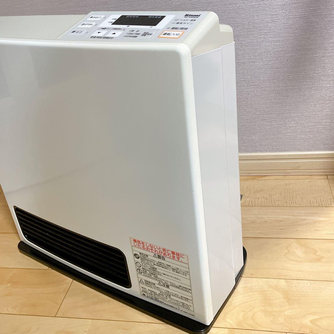 【手渡し可能 愛知県】リンナイ ガスファンヒーター LPガス 2013年製