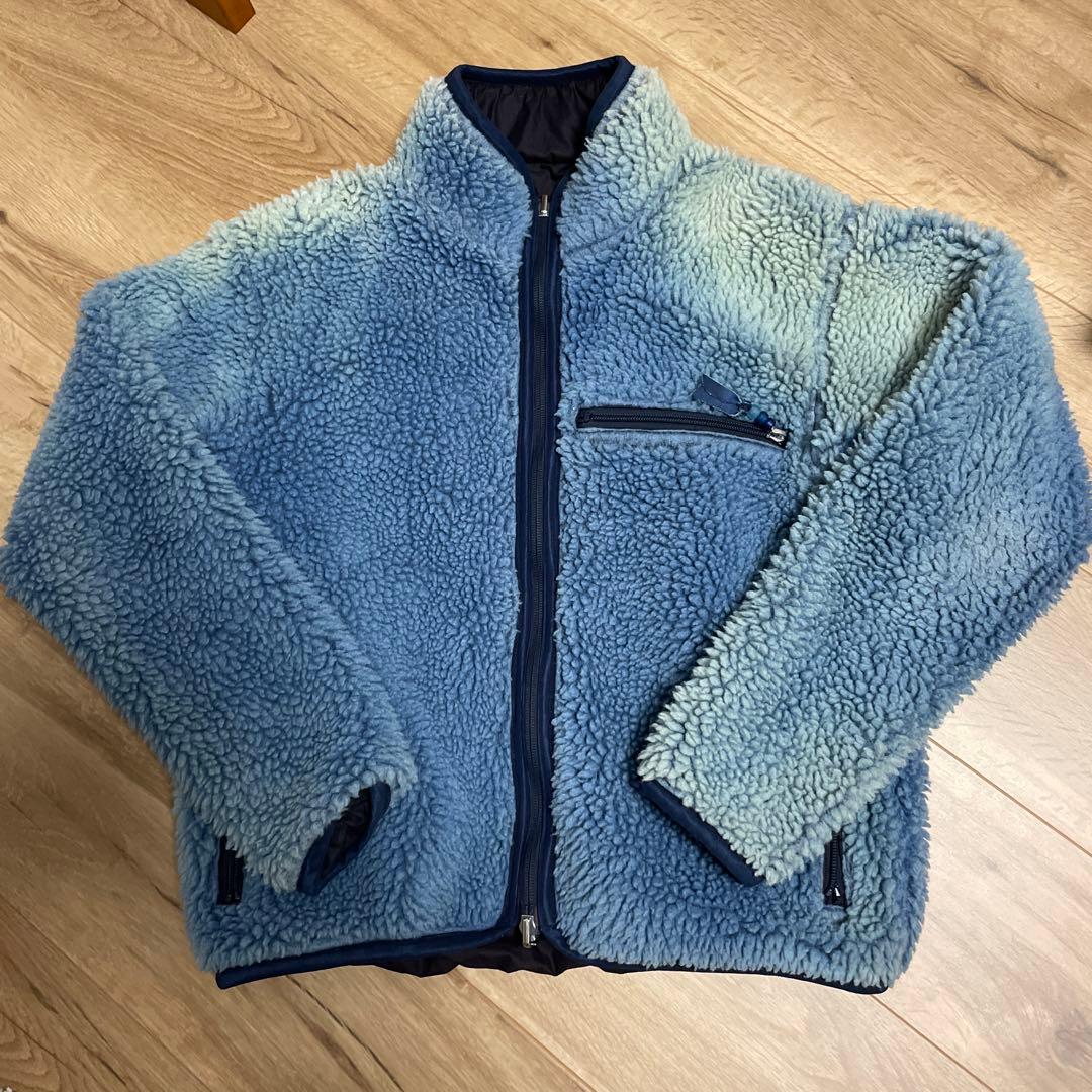 レミレリーフ　ビームス プラス別注　フリースジャケット　ボア　レトロカーディガン