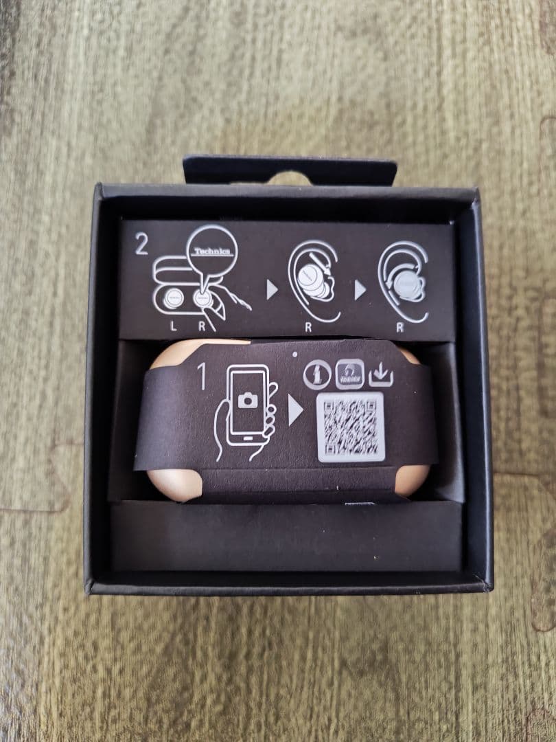 Technics ワイヤレスイヤホン AZ100 シャンパンゴールド