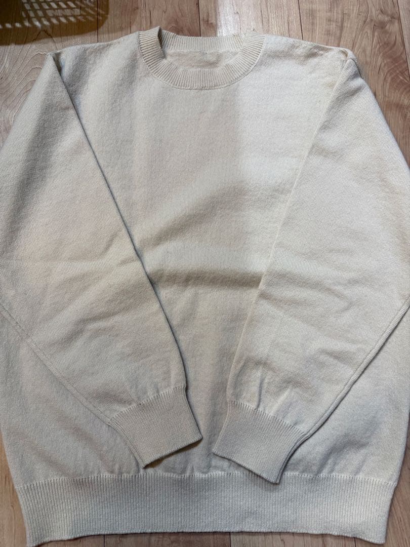 yonetomi RIGID CASHMERE KNIT P/O 新品未使用